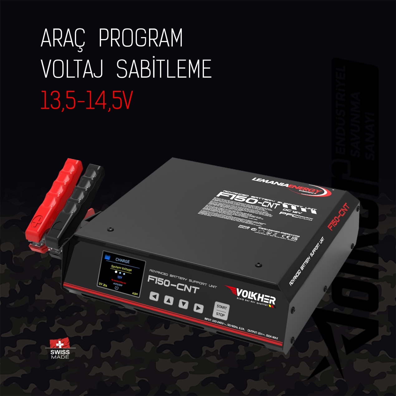 Araç Program Voltaj Sabitleme Cihazı F150-CNT